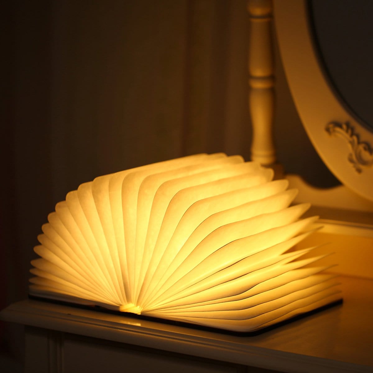 I Love You LED Folding Book Light - Mom To Daughter