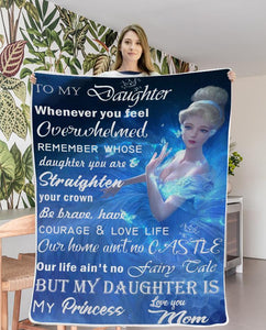 Christmas limited time discount 50%- My Princess - Blanket