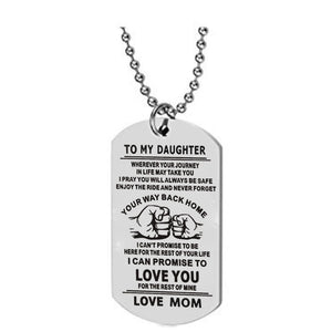 Dad To Son - I Love You - Necklace