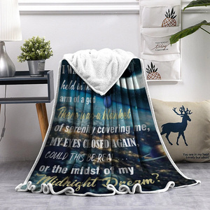 Christmas discount 50% - Baby you have a good dream at night - Blanket