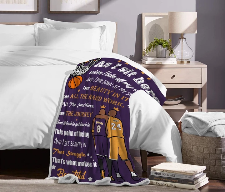 Black Friday limited time discount 50% - Memorial Kobe Bean Bryant Blanket