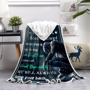 Black Friday limited time discount 50% - superhero will not be alone Blanket