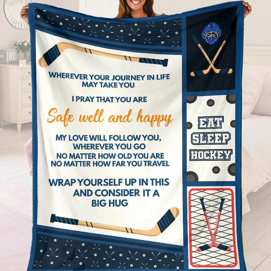 Black Friday limited time discount 50% - Hockey Blanket