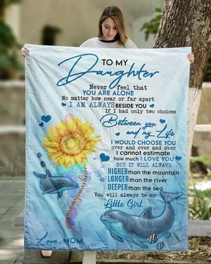 Perfect Gift For Your Daughter - Sherpa Fleece Blanket