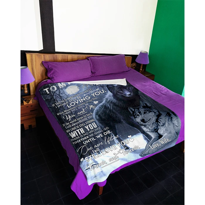 50% OFF Best Gift- To My Husband-Blanket