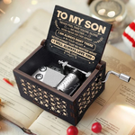 Dad To Son ( Never Feel That You're Alone ) Black Music Box