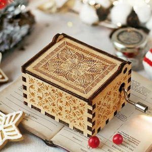 Mom To Daughter - I LOVE YOU MORE THAN ANYTHING IN THE WORLD - Engraved Music Box