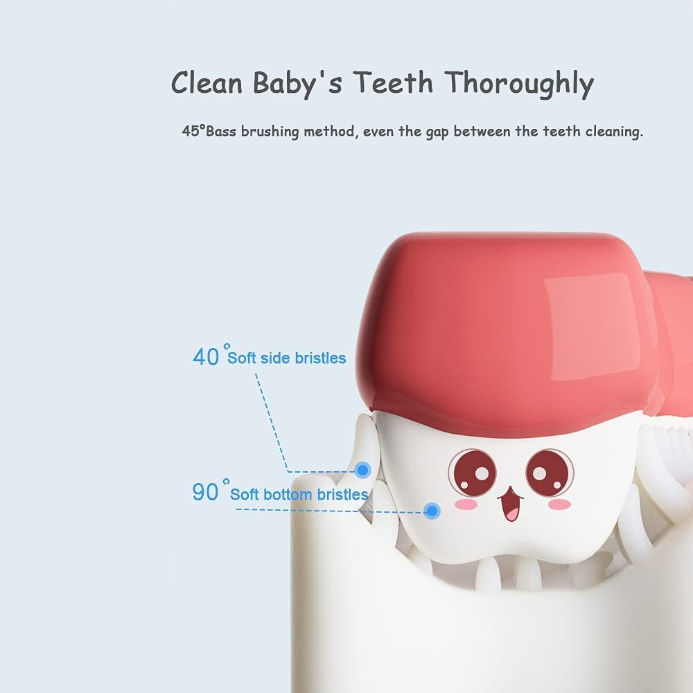 360° Kids U-Shaped Toothbrush(2PCS)