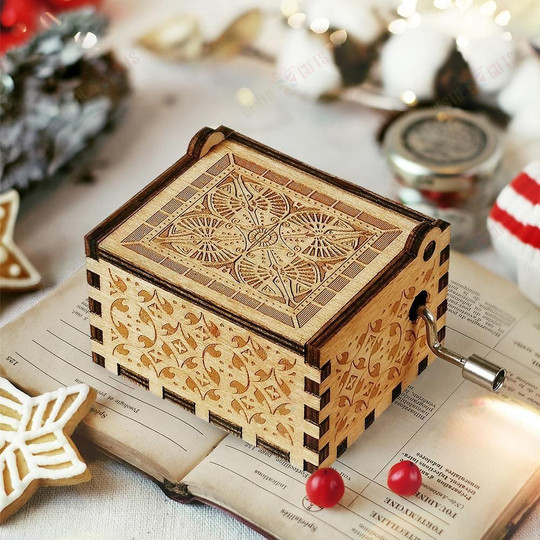 Mom To Son - You Are A Gift From Heaven - wooden Music Box