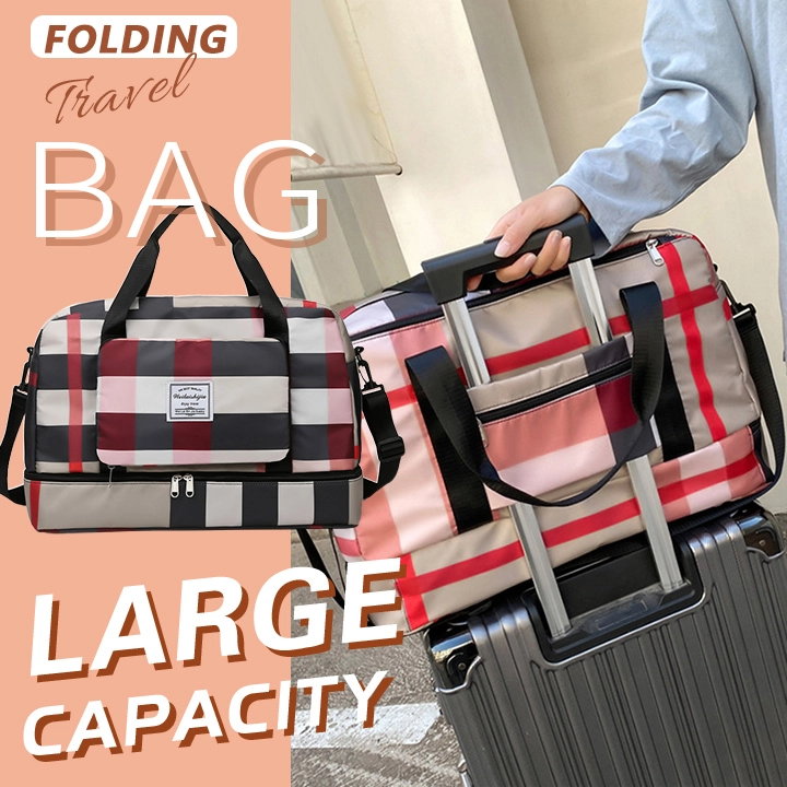 New Foldable Dry/Wet Separation Travel Bag