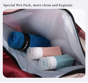 New Foldable Dry/Wet Separation Travel Bag
