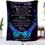 50% OFF Best Gift - To my wife, I LOVE YOU- Blanket