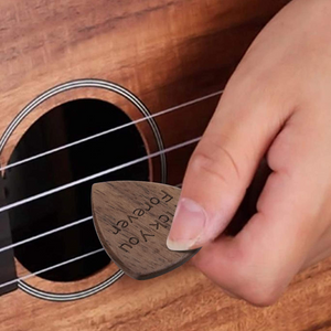 To My Gorgeous Wife 🎁- I Pick You Wood Guitar Picks With Case