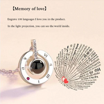 100 Languages "I LOVE YOU" Necklace