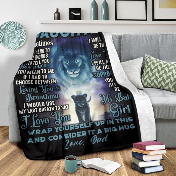 50% OFF Best Gift-To my DAUGHTER, YOU WILL ALWAYS BE My Baby girl - Blanket