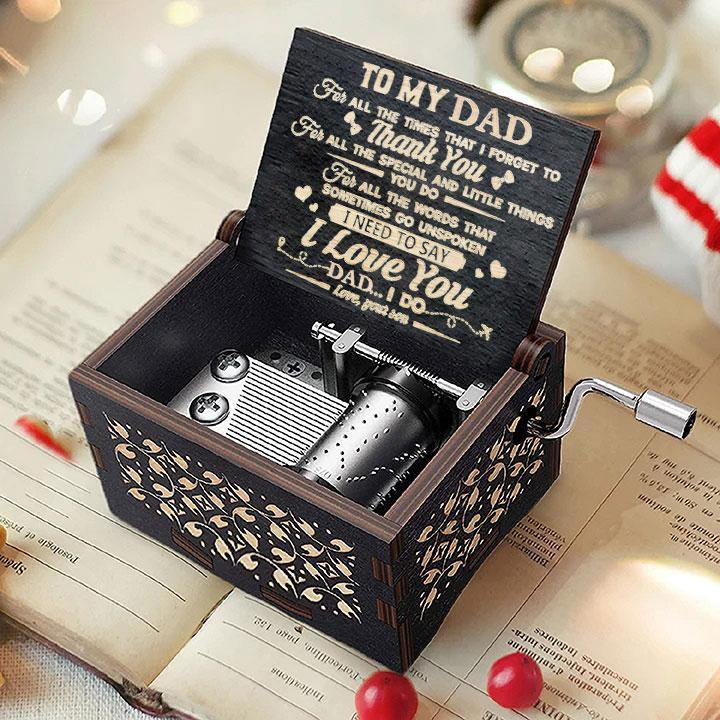 Son To Dad - I Need To Say I Love You - Black Music Box