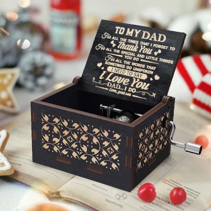 Son To Dad - I Need To Say I Love You - Black Music Box