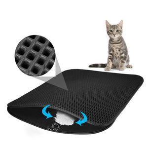 Cat Litter Mat Double-Layer Pad