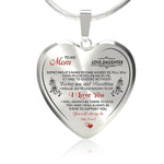 To My Mom Heart Necklace (Mother's Day Special)