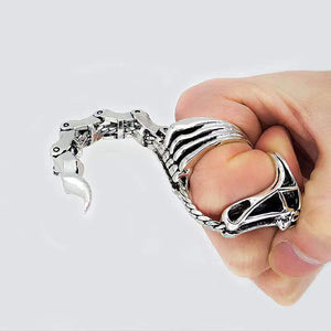 Domineering Gothic Animal Scorpion Ring