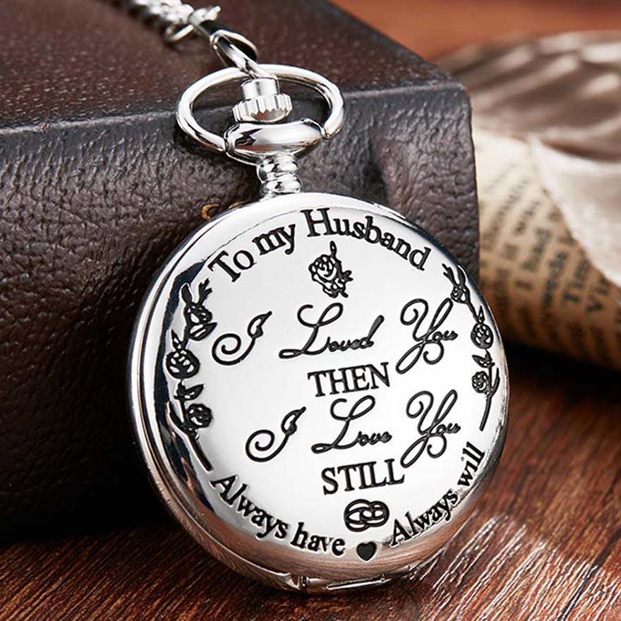 To My Husband - Luxury Pocket Watch