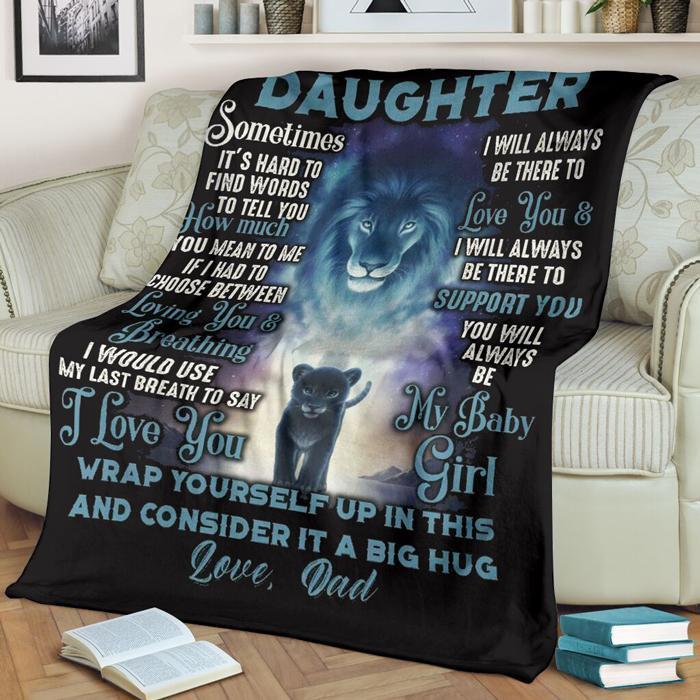 50% OFF Best Gift-To my DAUGHTER, YOU WILL ALWAYS BE My Baby girl - Blanket
