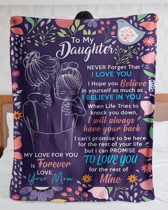 50% OFF Best Gift-To My Daughter, Love Your Mom-Blanket