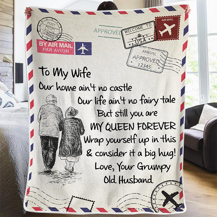 50%OFF Best Gift - Husband To Wife  - Blanket