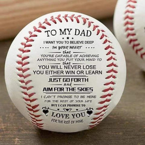 To My Dad - You Will Never Lose - Baseball