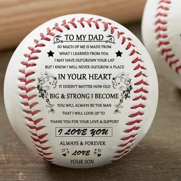 Son To Dad - I love you always & forever - Baseball
