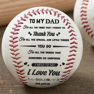 Son To Dad - I Need To Say I Love You - Baseball