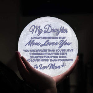 “My Daughter” Mom Love You - Moon Lamp