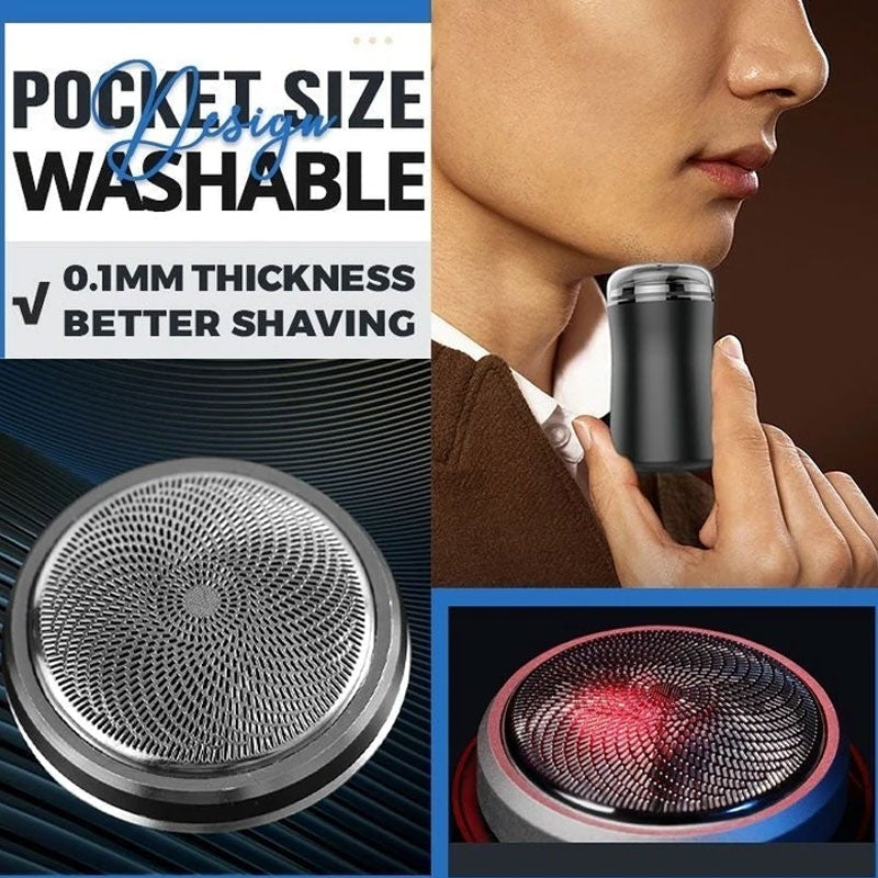 🎁Early New Year Sale 50% OFF - Pocket Size Washable Electric Razor