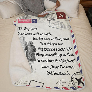 50%OFF Best Gift - Husband To Wife  - Blanket