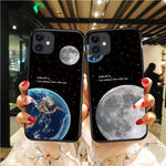 Silicone Frosted printing Phone Case - I am always here with you