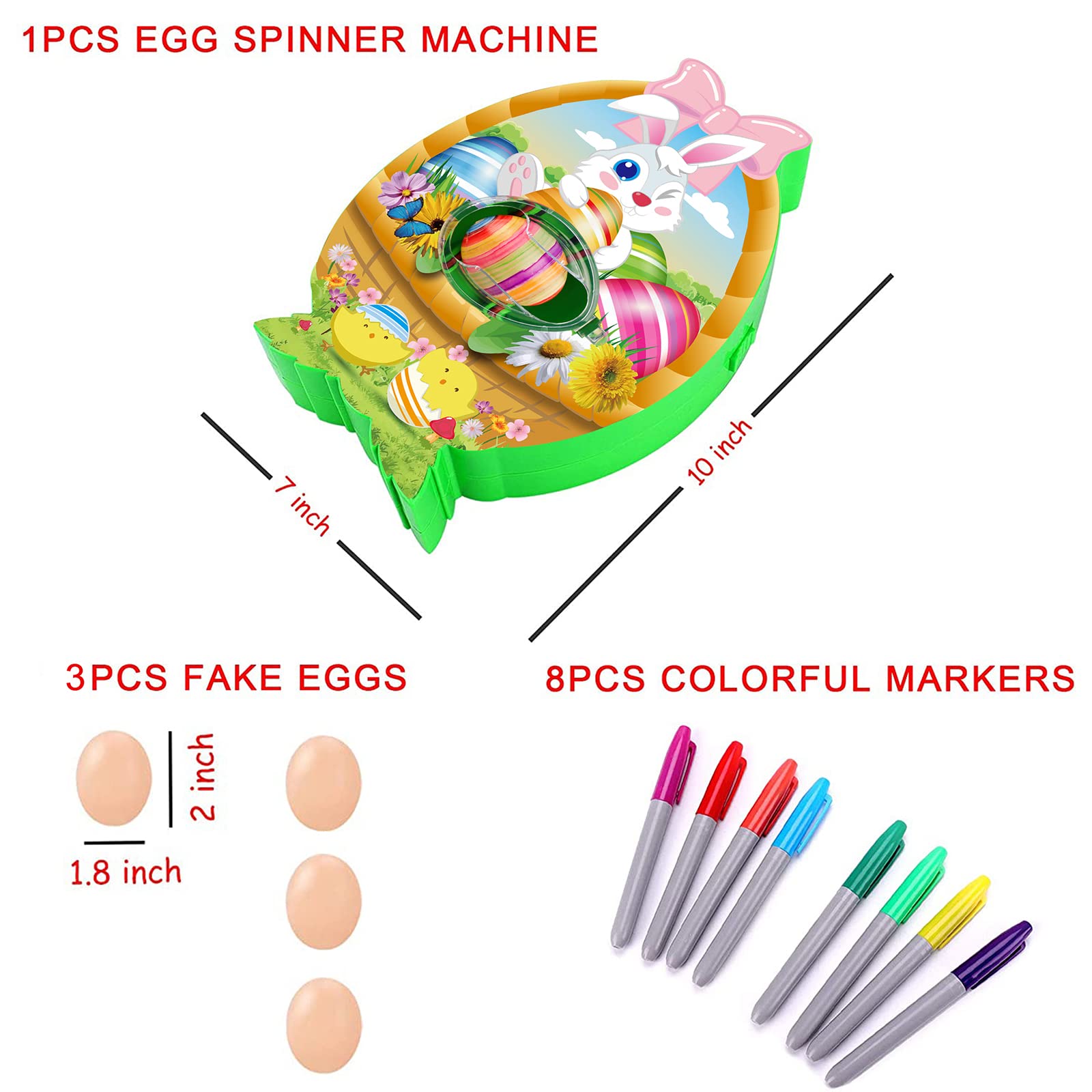 (EASTER SALE)-Easter egg painting machine