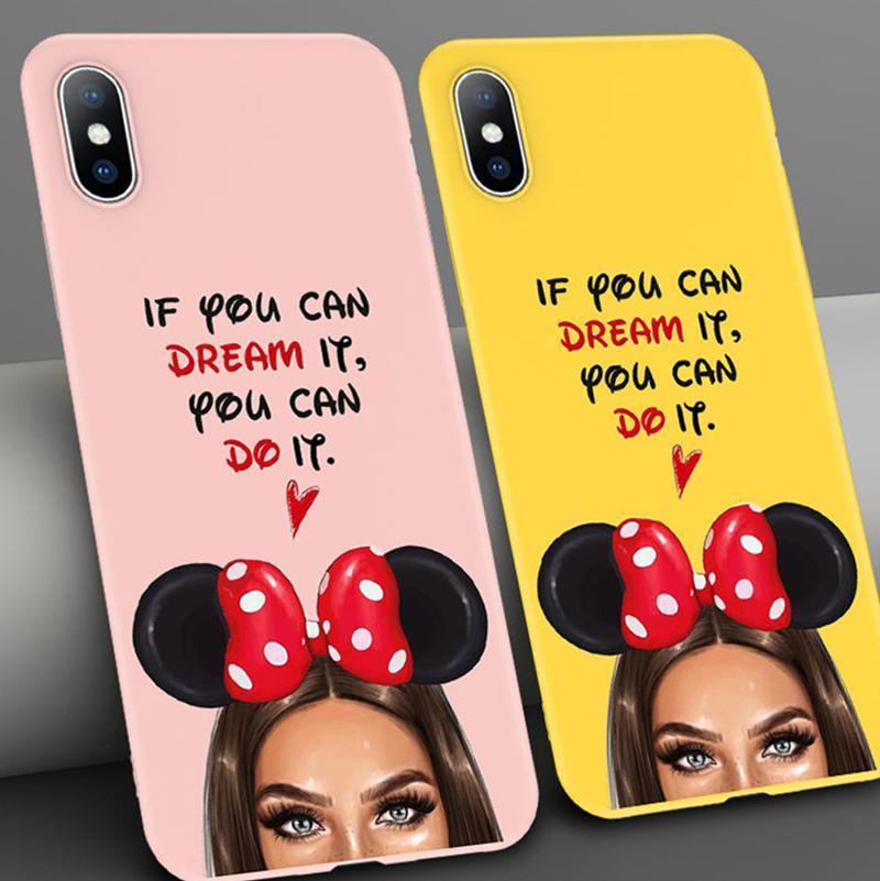 Silicone Phone Case - If you can dream it you can do it