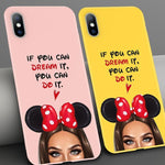 Silicone Phone Case - If you can dream it you can do it