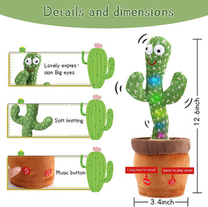 ❤Preferred gift ❤Dancing Cactus Baby Toys Dancing Cactus Mimicking Toy