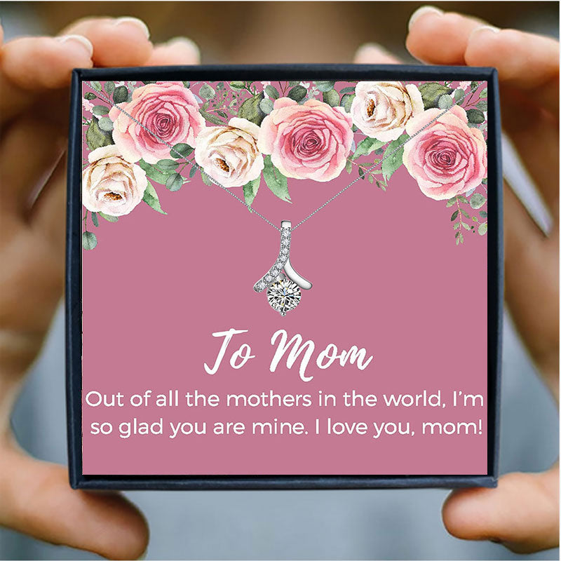 To My Wonderful Mom Necklace - All The Dreams