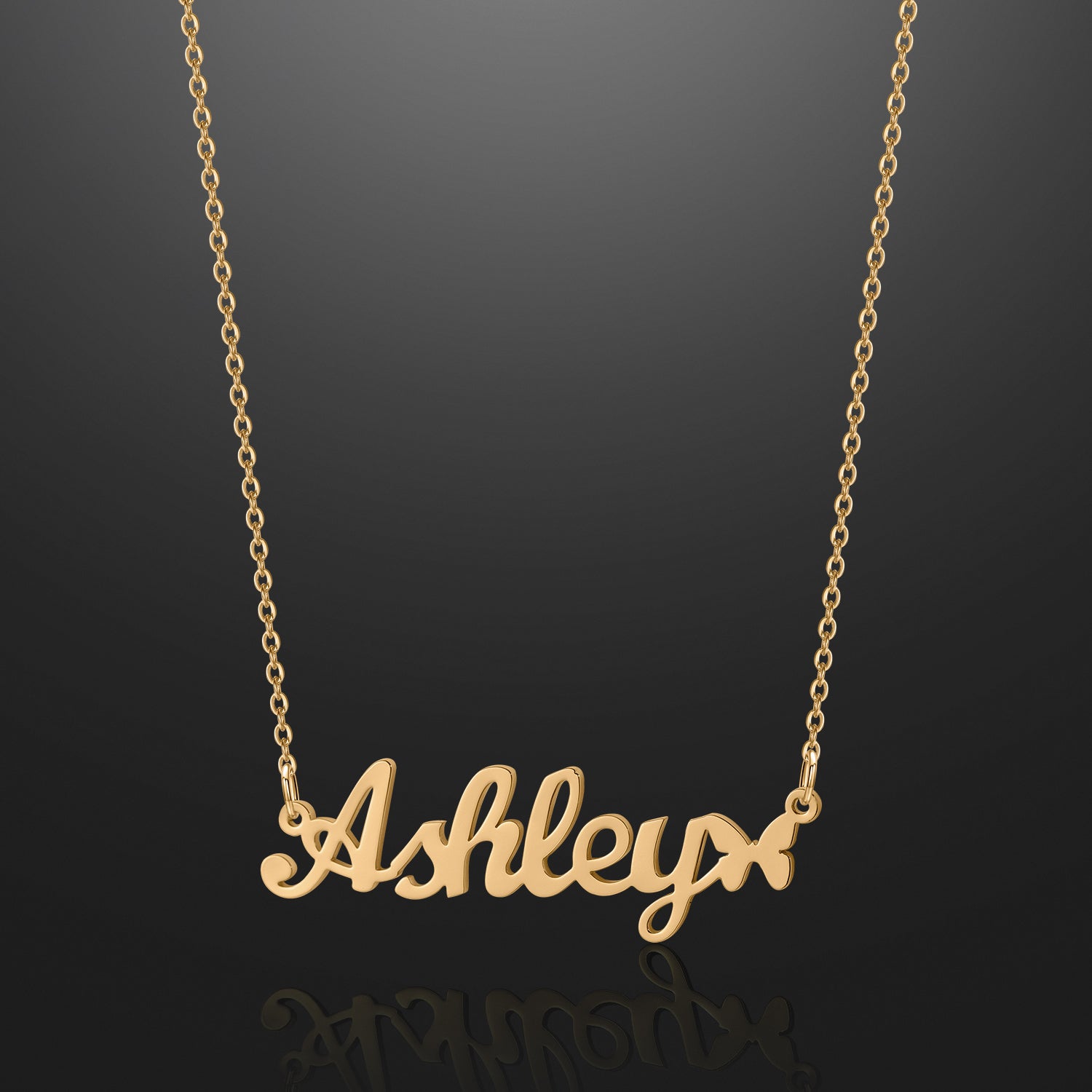 Kids Butterfly Name Necklace