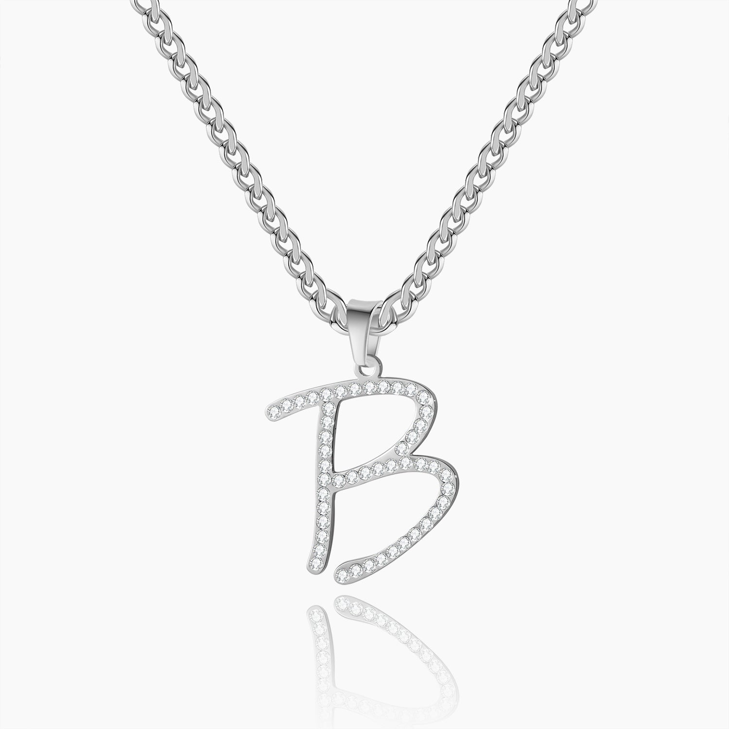 Iced Letter Necklace