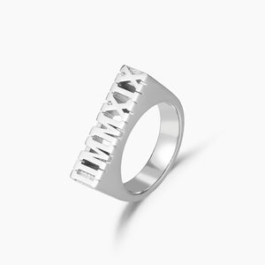 3D Roman Numeral Ring