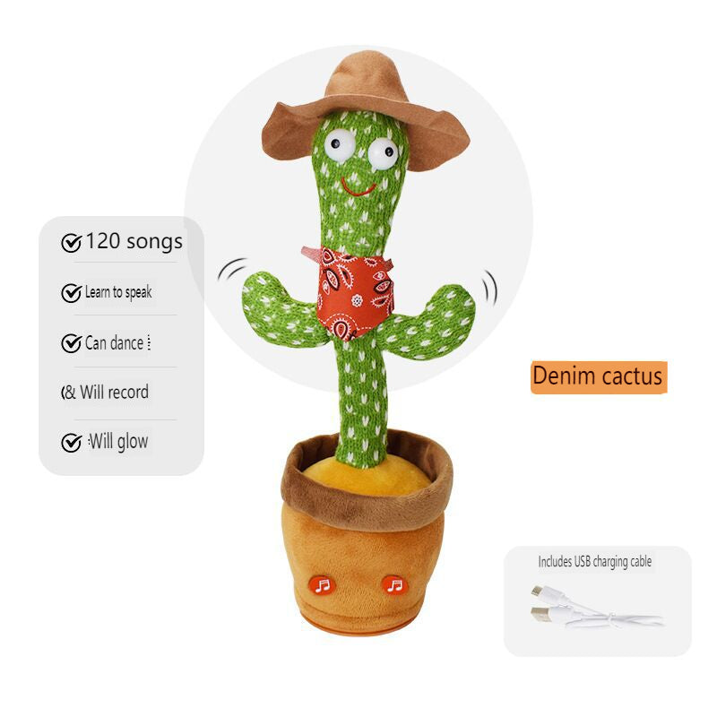 ❤Preferred gift ❤Dancing Cactus Baby Toys Dancing Cactus Mimicking Toy