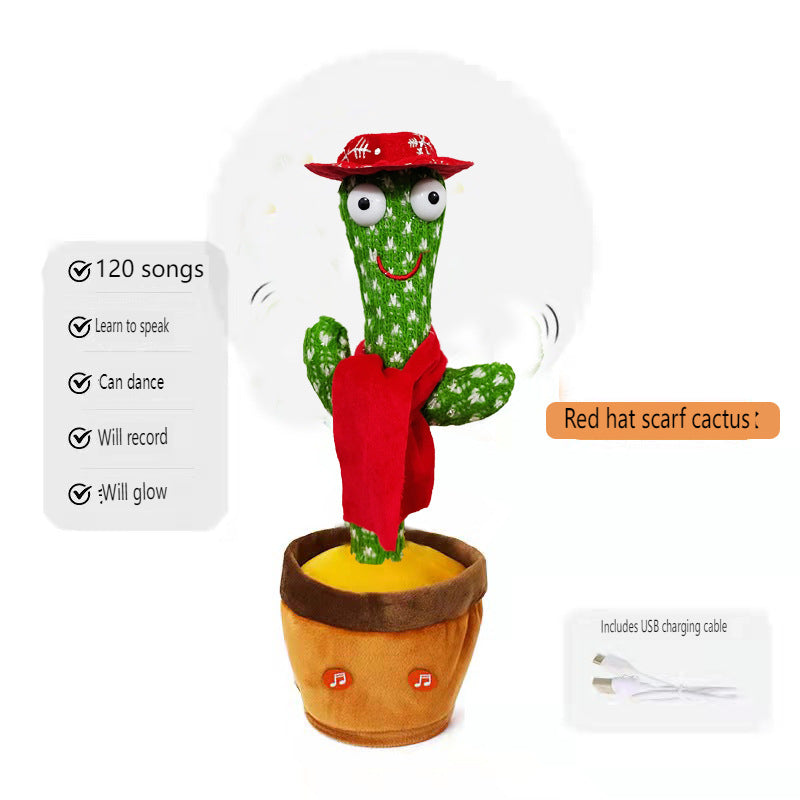 ❤Preferred gift ❤Dancing Cactus Baby Toys Dancing Cactus Mimicking Toy