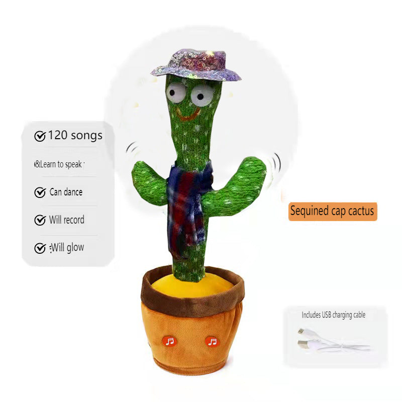 ❤Preferred gift ❤Dancing Cactus Baby Toys Dancing Cactus Mimicking Toy