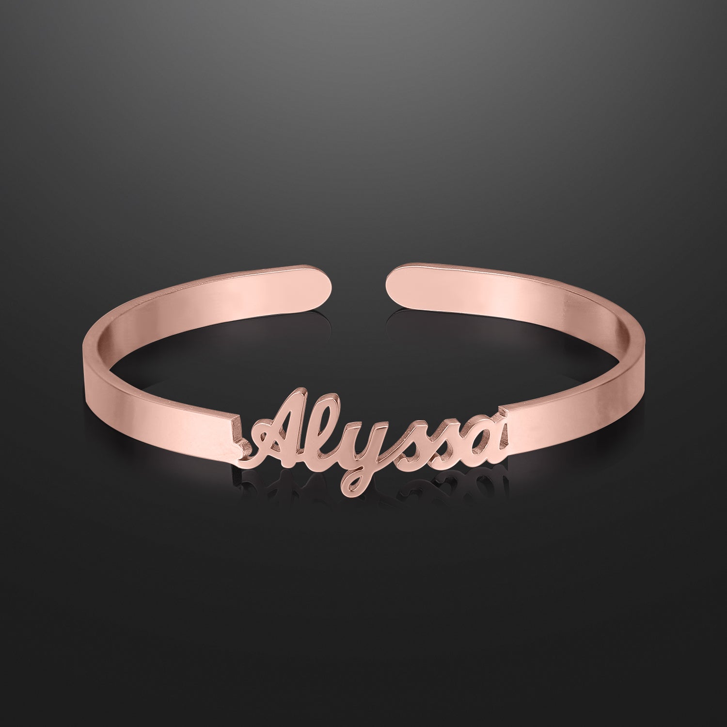 Name Bangle Bracelet