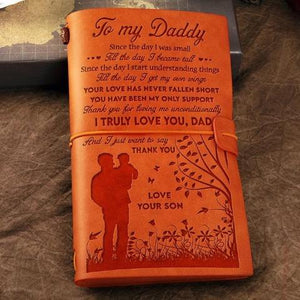 Son To Dad - I just want to say thank you - Vintage Journal