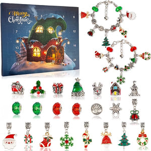 (🎁Early Christmas Sale- 48% OFF🎁) DIY Christmas Advent Calendar Bracelets Set - Buy 2 Get EXTRA 10％ OFF