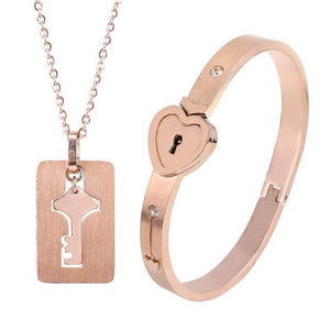 Lock and Key Jewelry for Couples